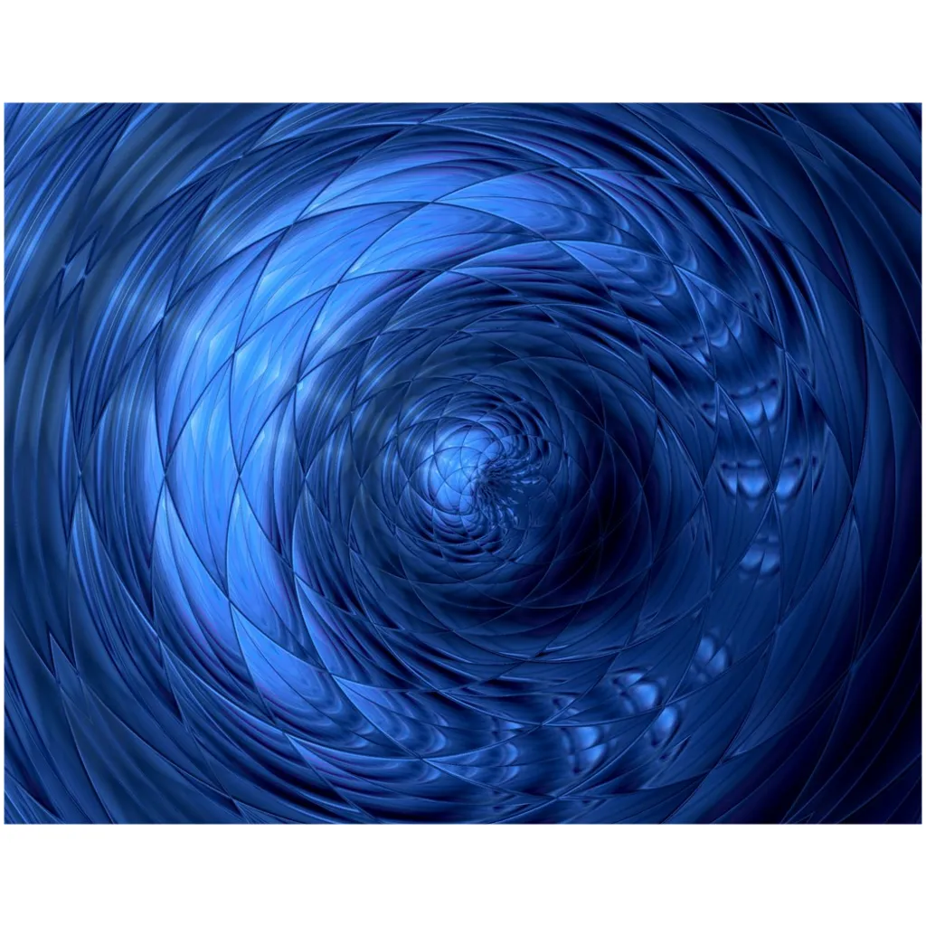 Blue Portal Canvas Posters