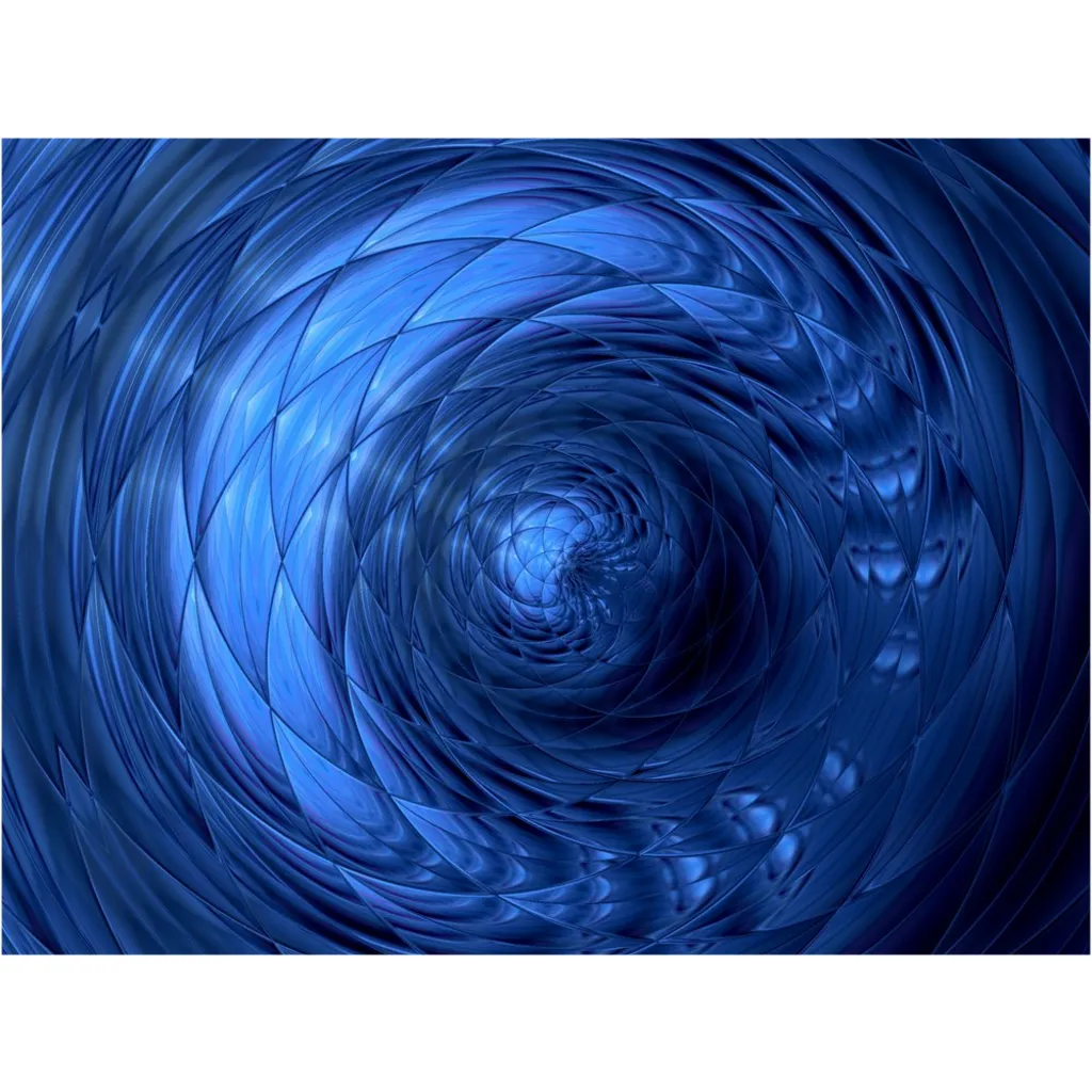 Blue Portal Canvas Posters