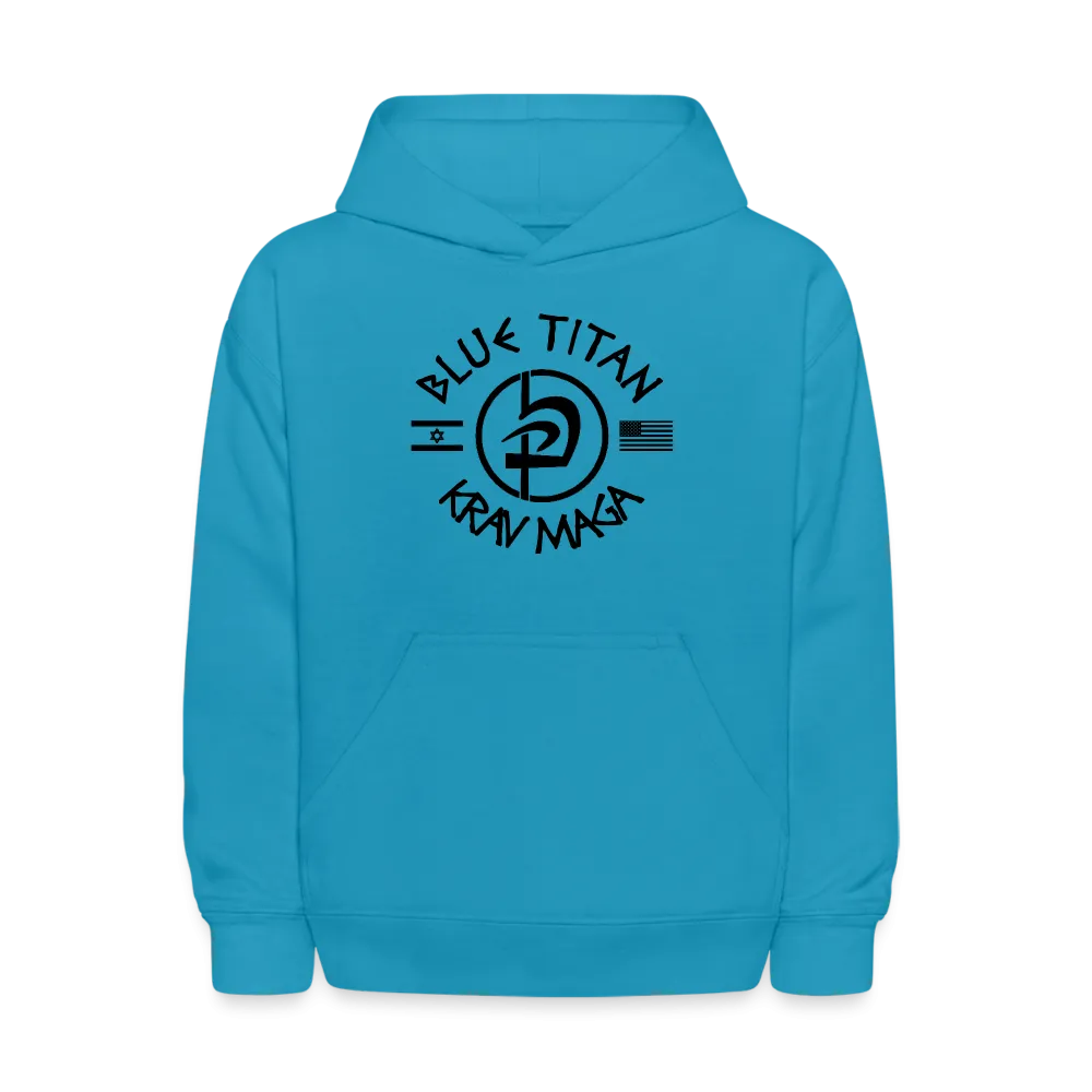 Blue Titan KM Stamp  Kids' Hoodie