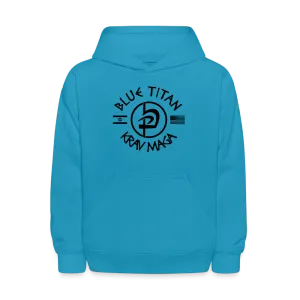 Blue Titan KM Stamp  Kids' Hoodie