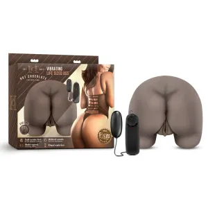 Blush Hot Chocolate Luscious Tiana Remote-Controlled Vibrating Life Sized Ass Dual Entry Masturbator Brown | Male Masturbator