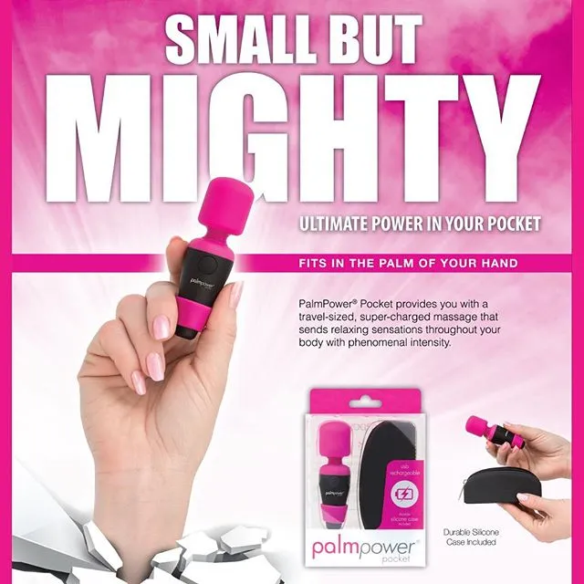 BMS Factory PALMPOWER POCKET Mini Body Wand Massager