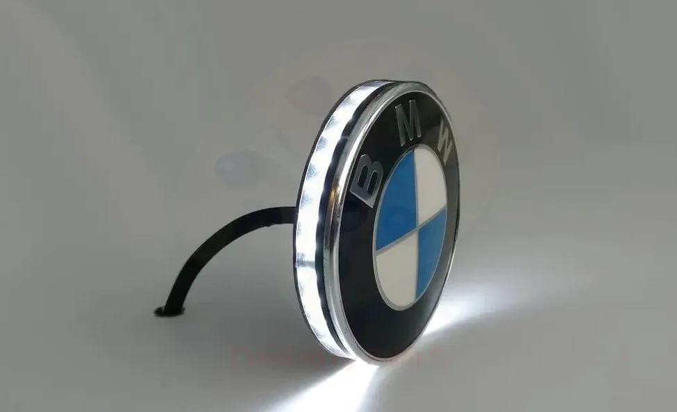 BMW embleem Led zijknipperlichten set 74mm met of zonder dagrijverlichting