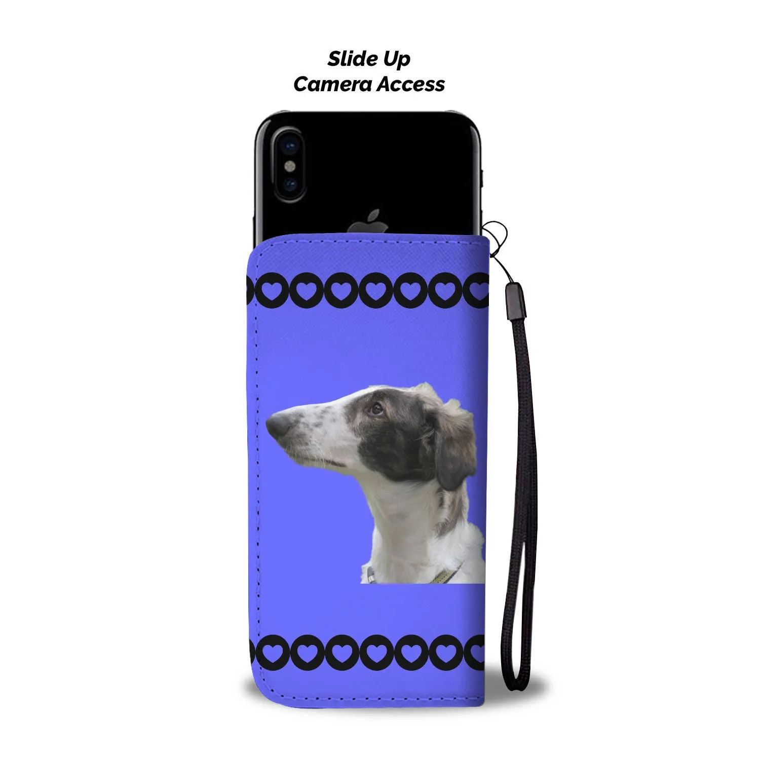 Borzoi Phone Case Wallet