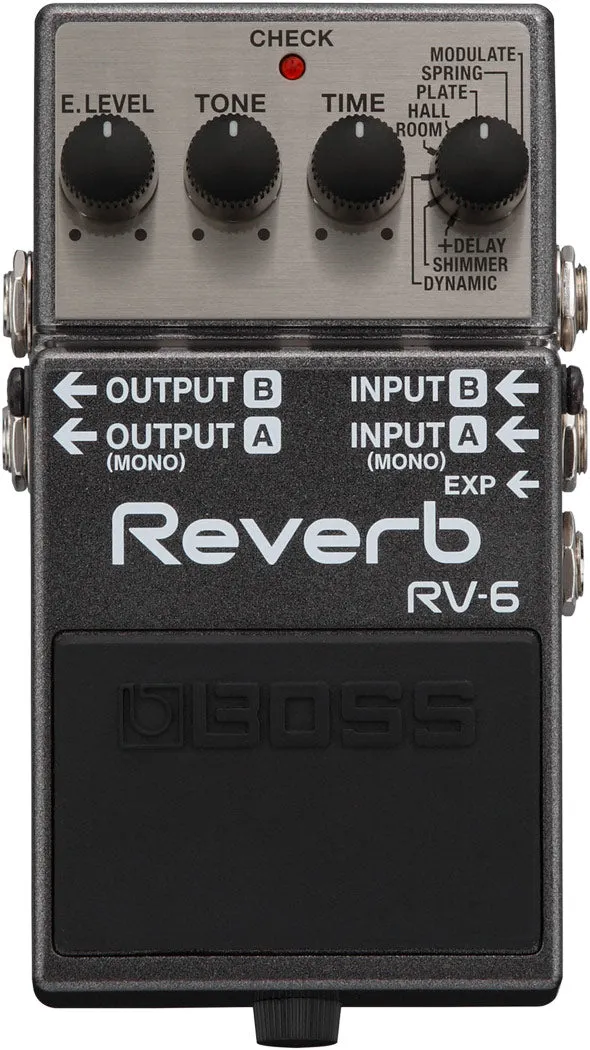 Boss RV-6 Pedal-Reverb