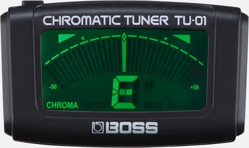 BOSS TU-01 Clip-On Chromatic Tuner