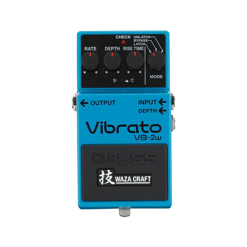 BOSS VB-2W Vibrato Waza Craft Guitar Effects Pedal