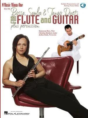 BOSSA SAMBA & TANGO DUETS FOR FLUTE/GUITAR BK/OLA