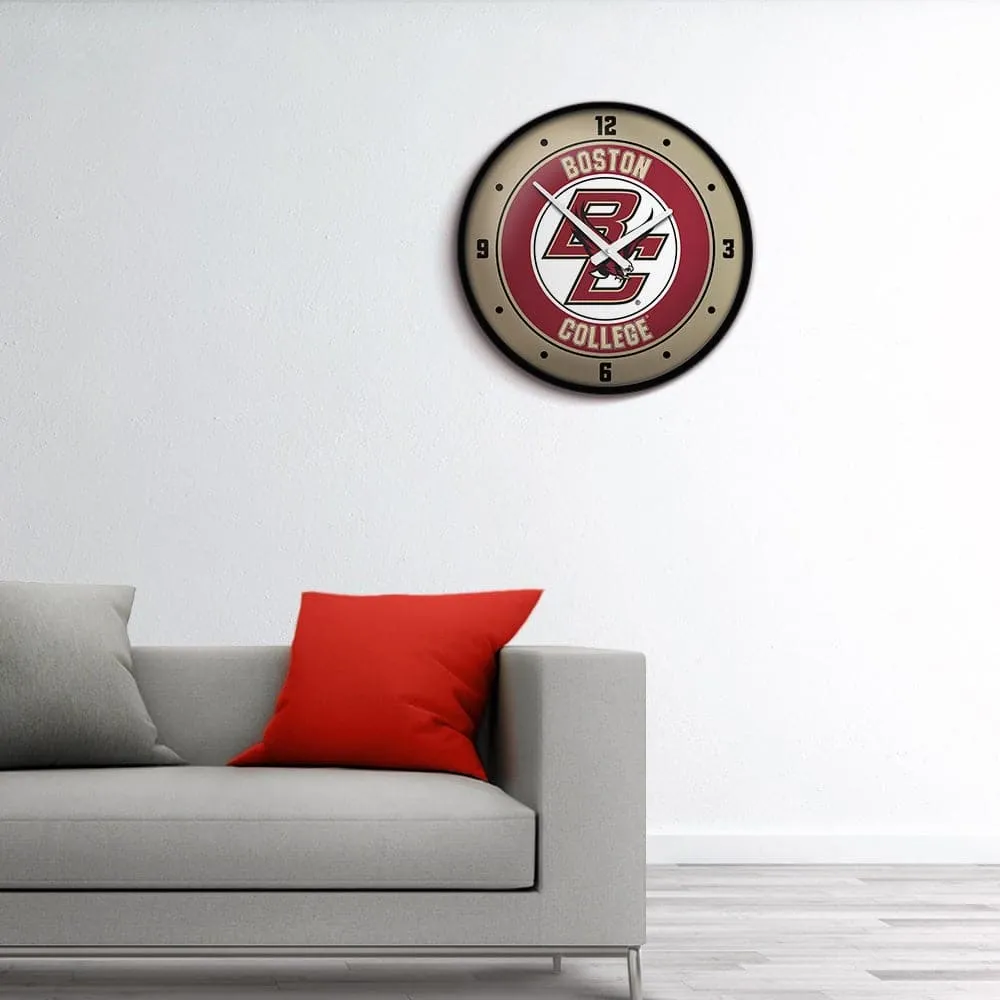 Boston College Eagles: Modern Disc Wall Clock