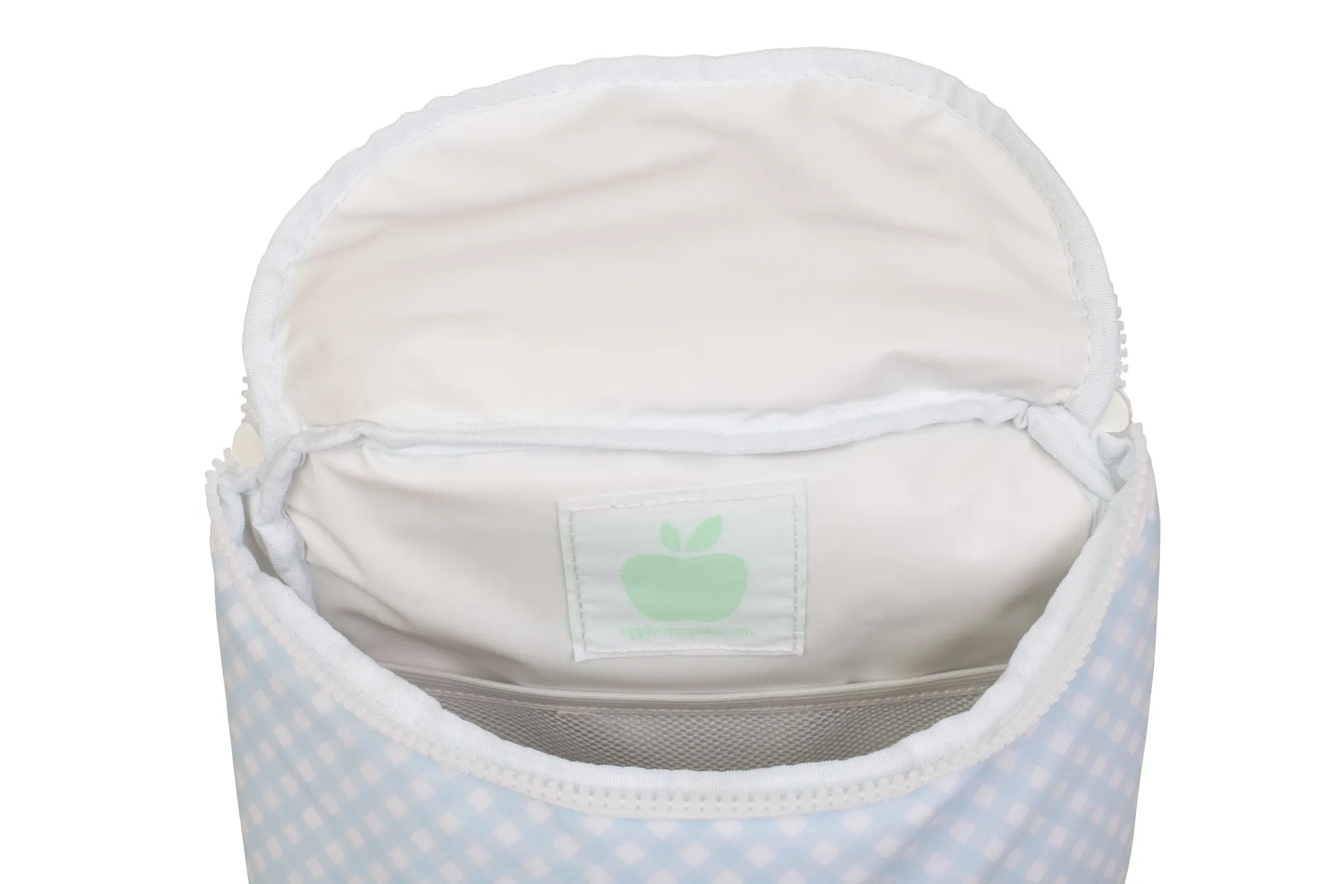 Bottle Bag | Blue Gingham