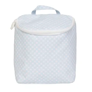 Bottle Bag | Blue Gingham