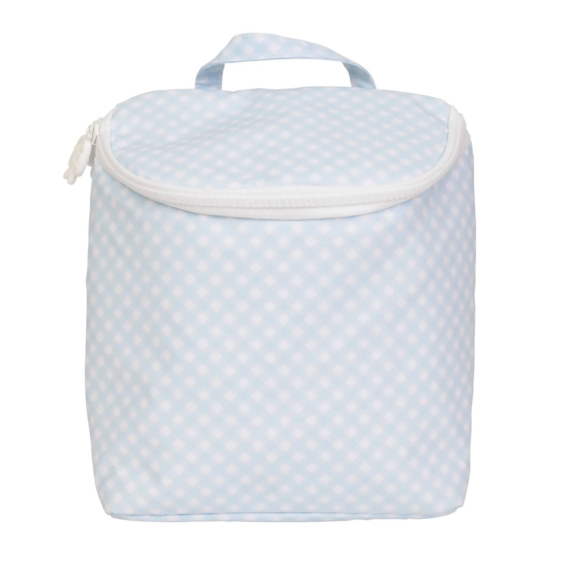 Bottle Bag | Blue Gingham