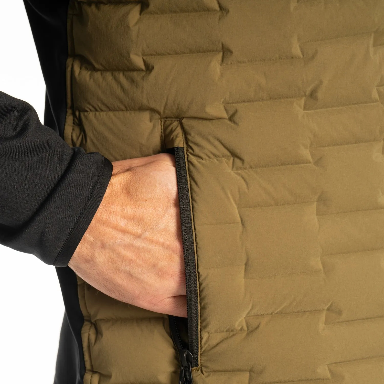 Boulder Stretch Down Hybrid Hoodie