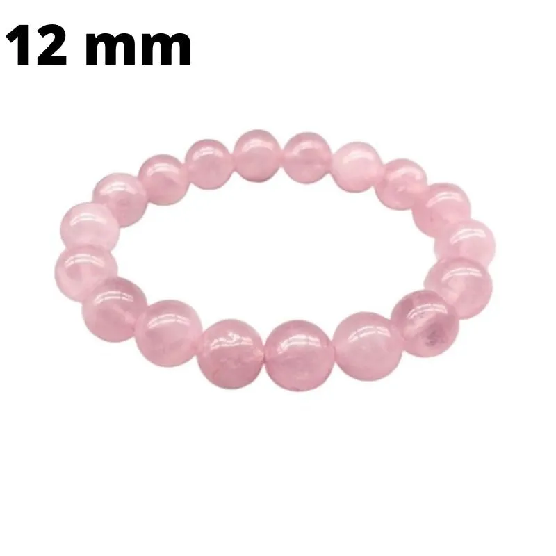 Bracelet en quartz rose
