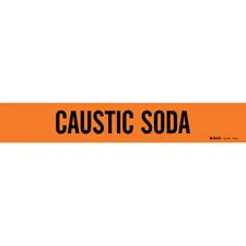 Brady CAUSTIC SODA Pipe Marker|Buy Online