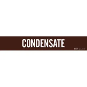 Brady CONDENSATE Pipe Marker|Buy Online