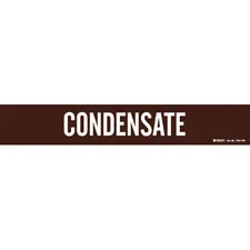 Brady CONDENSATE Pipe Marker|Buy Online