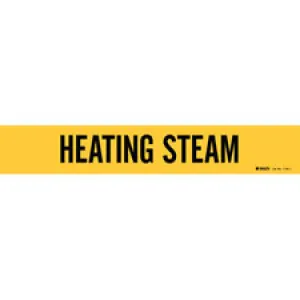 Brady HEATING STEAM Pipe Marker|Buy Online