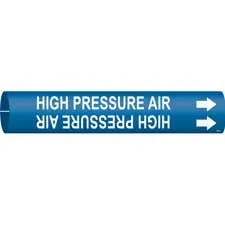 Brady HIGH PRESSURE AIR Snap-On Pipe Marker|Buy Online