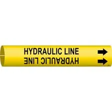Brady HYDRAULIC LINE Snap-On Pipe Marker/ Buy Online