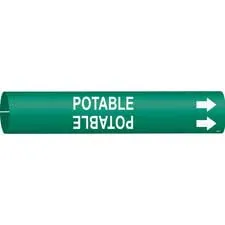 Brady POTABLE Snap-On Pipe Marker|Buy Online