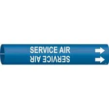 Brady SERVICE AIR Snap-On Pipe Marker|Buy Online