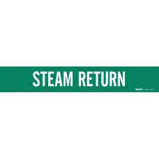 Brady STEAM RETURN Pipe Marker|Buy Online