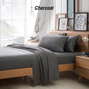 Brand new Premier 1800 Ultra Soft Charcoal Deep Pocket 4 Piece Sheet Set, Fits 18" Deep Mattresses, KING!