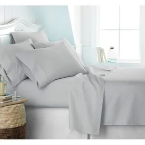 Brand new Premier 2800 Ultra Soft Light Grey Deep Pocket 6 Piece Sheet Set, Fits 18" Deep Mattresses, KING!