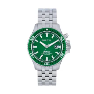 Breil Clock Manta P.R.O. 40.5mm green Hybrid Automatic Steel Tw2032