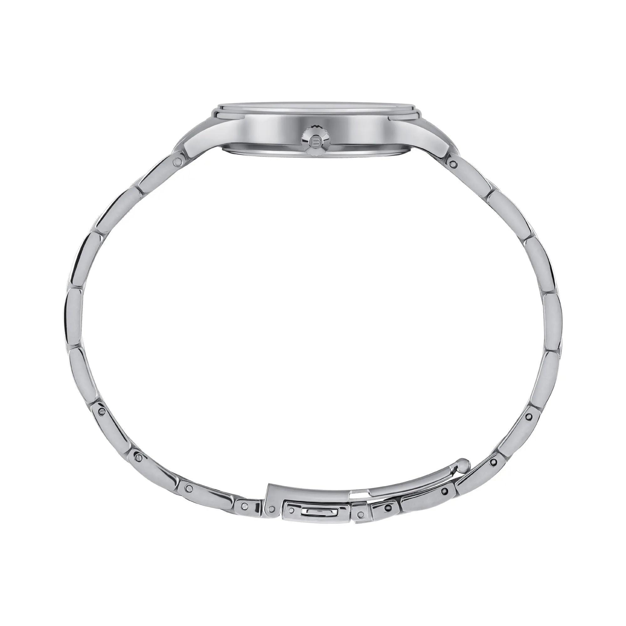 Breil watch sheer 32mm beige quartz steel Tw1996