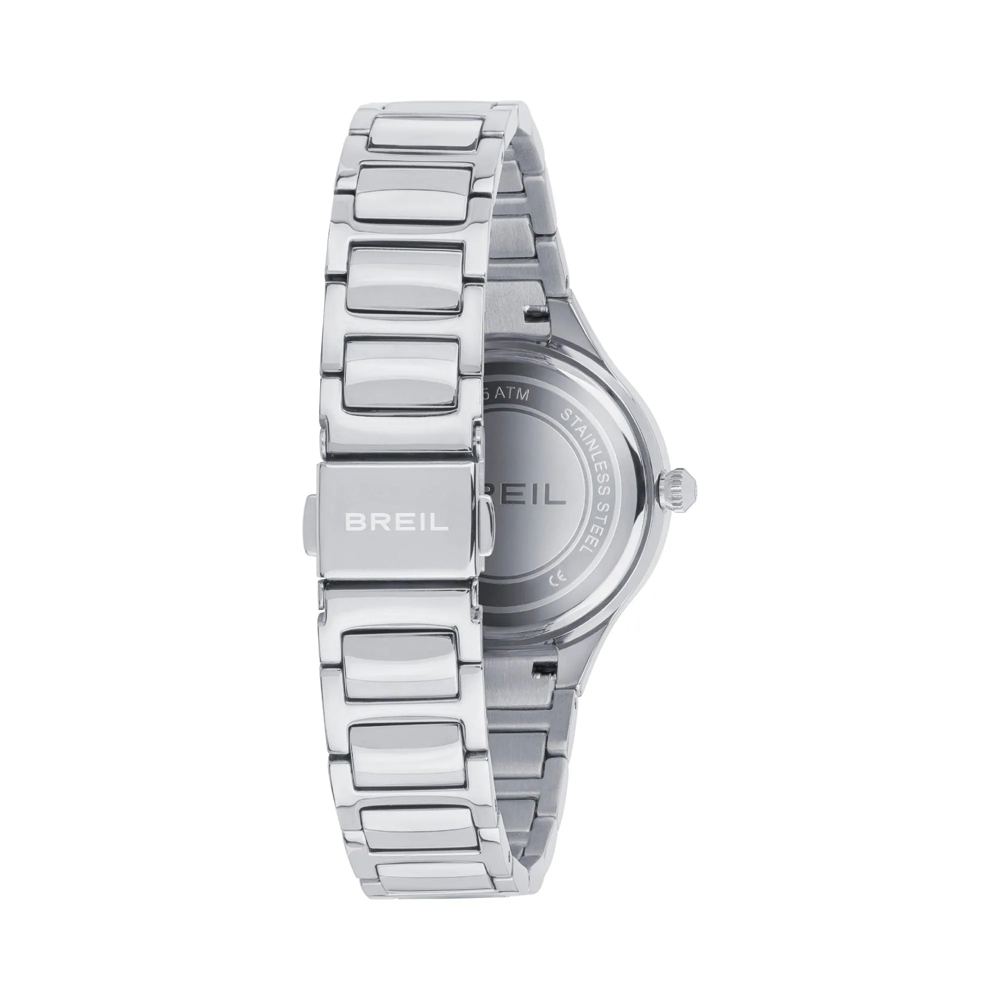 Breil watch sheer 32mm beige quartz steel Tw1996