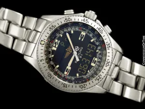 Breitling B-1 Multifunction Mens Bracelet Watch Ref. A68362 - Stainless Steel