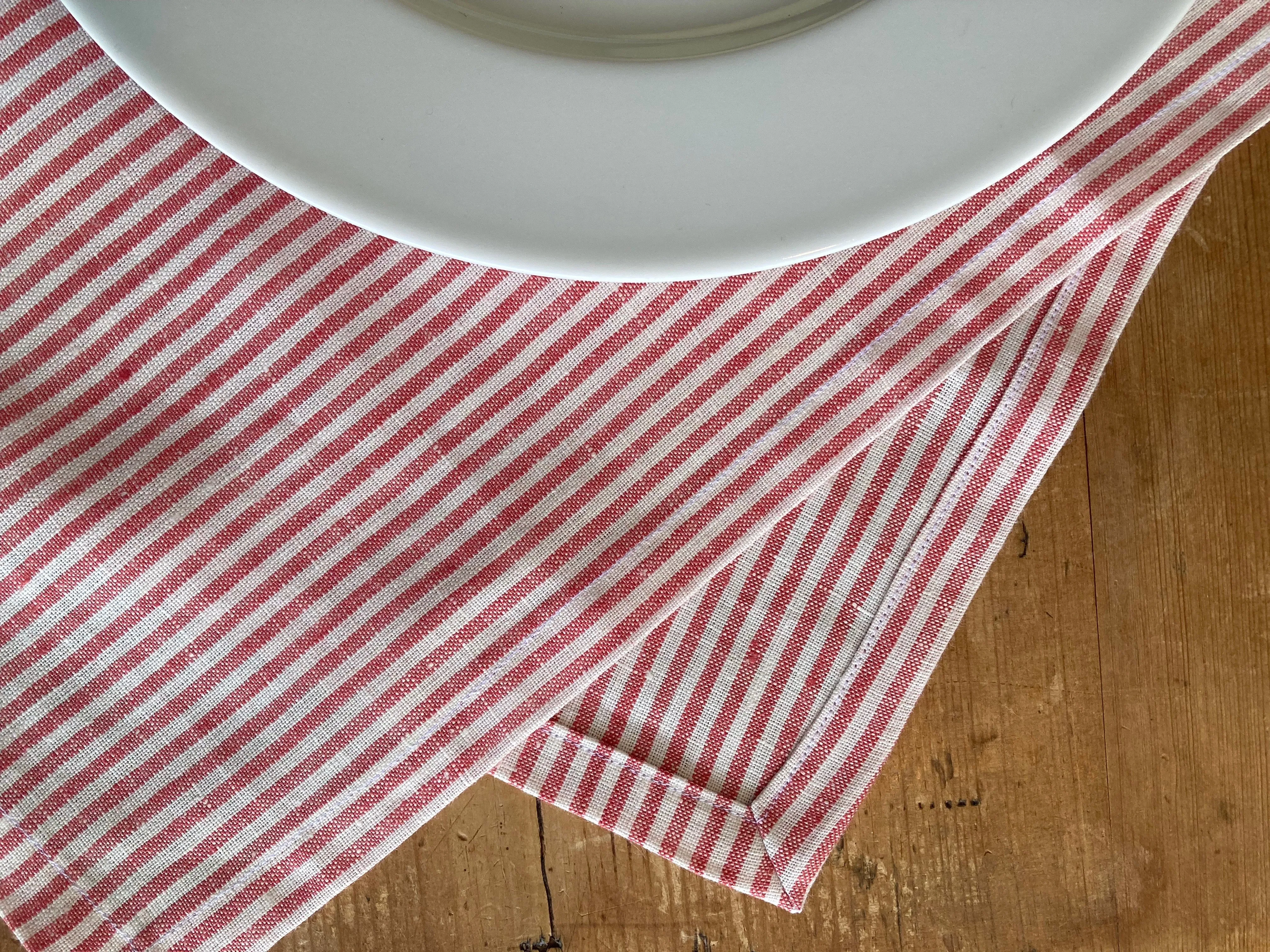 Breton Napkin Red - Set of 2