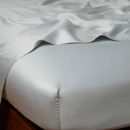 Bria Fitted Sheet - Cloud - King