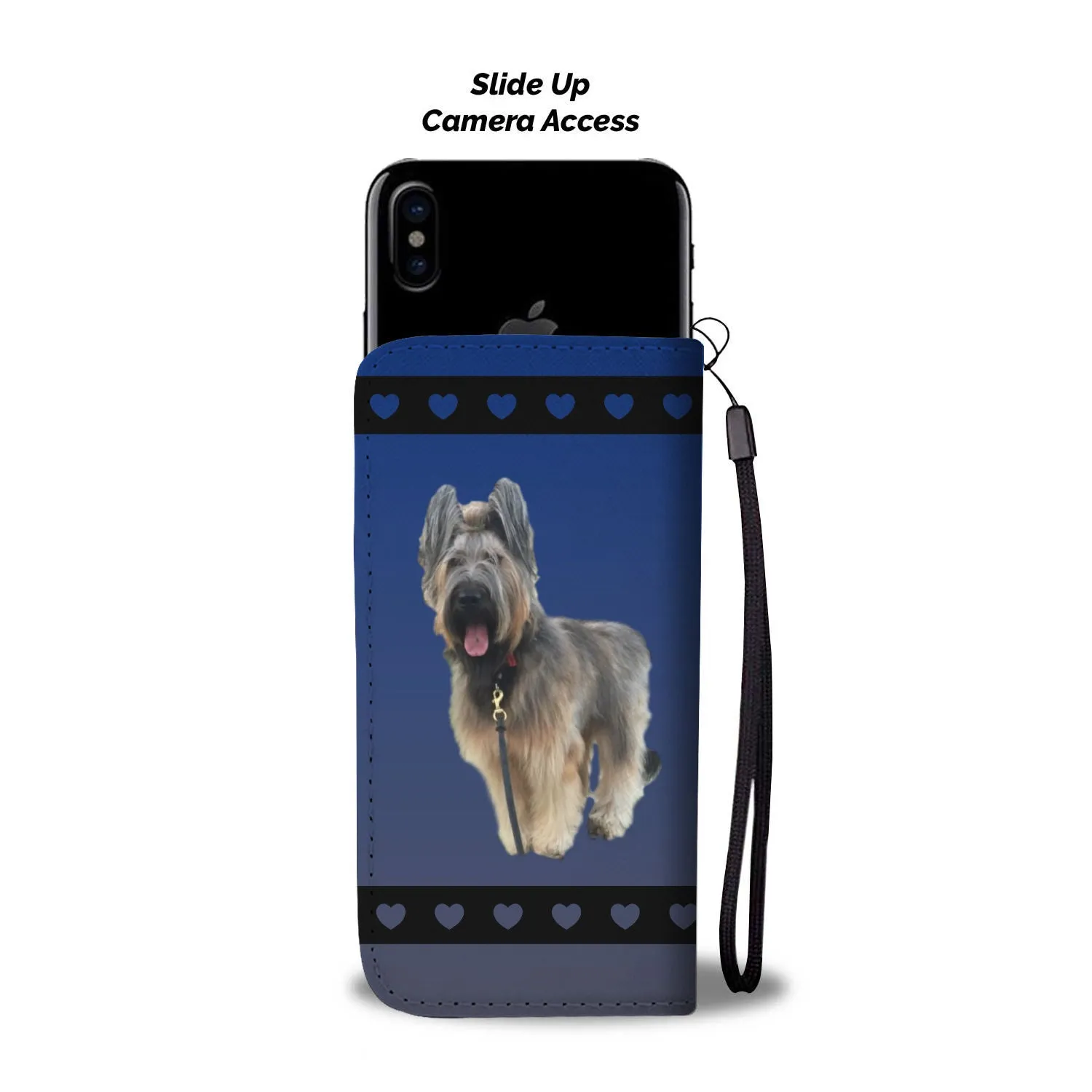 Briard Phone Case Wallet 2