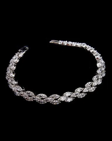 Bridal bracelet- Bocheron crystal bracelet by Stephanie Browne