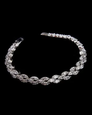 Bridal bracelet- Bocheron crystal bracelet by Stephanie Browne