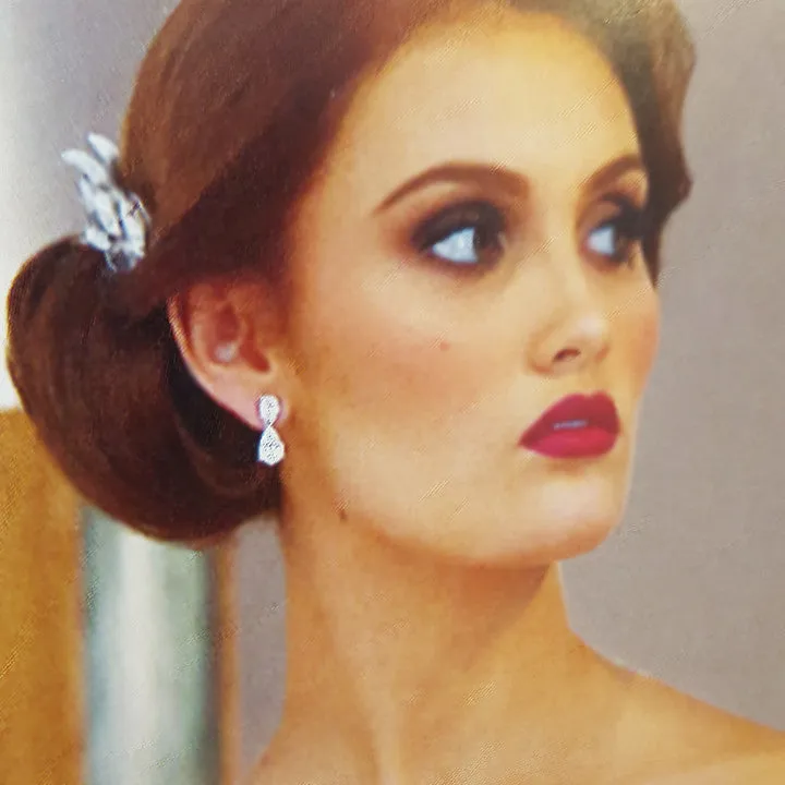 Bridal earrings - ER OP by Stephanie Browne