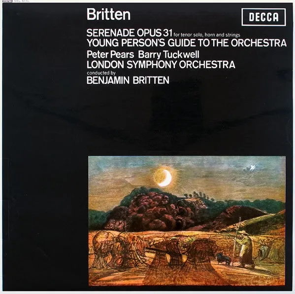 Britten - Young Person's Guide To The Orchestra / Serenade - Super Hot Stamper