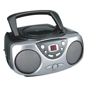 bōrne - Portable CD BoomBox AM/FM with AUX