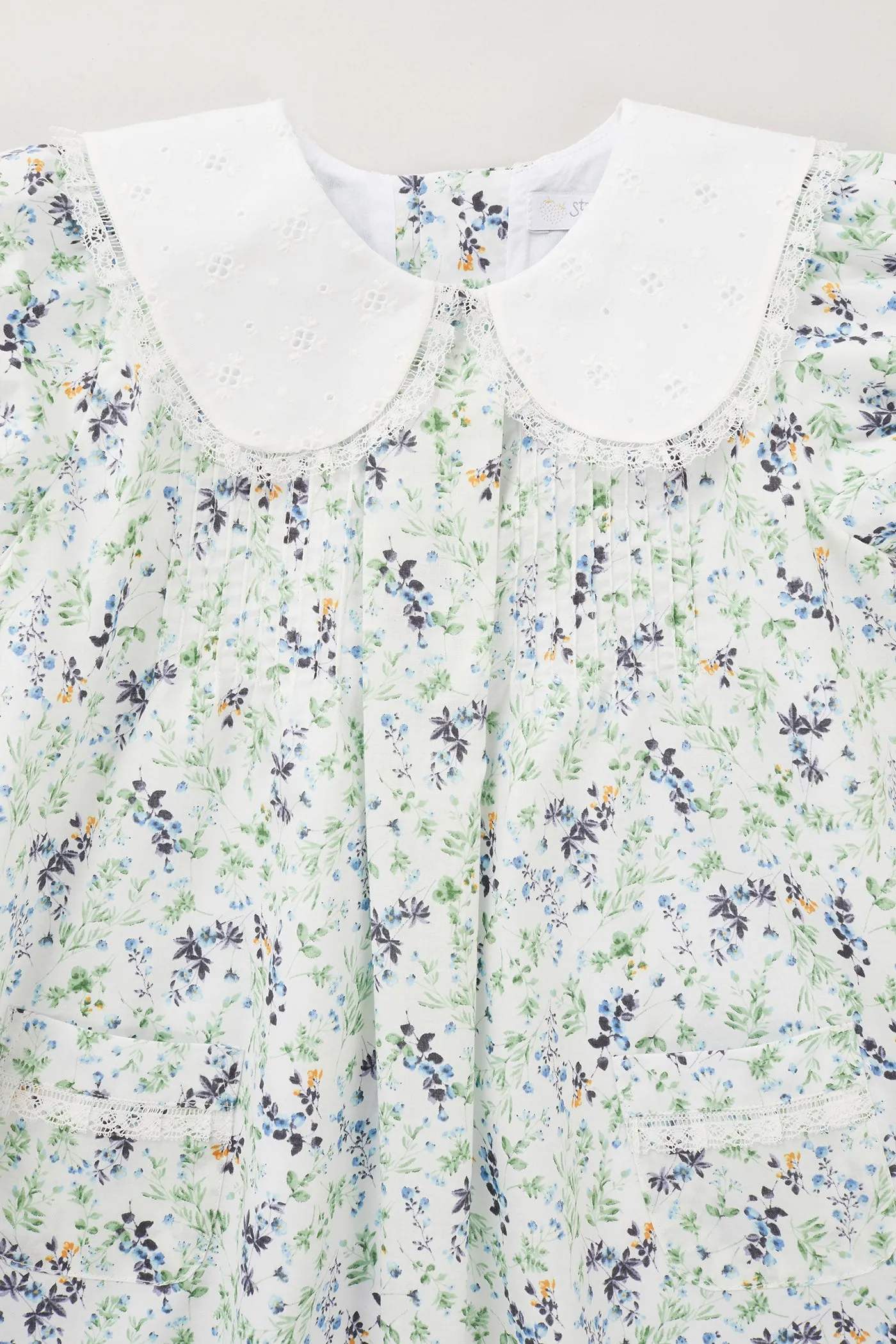 Bubble Dress in Paradise Flowers