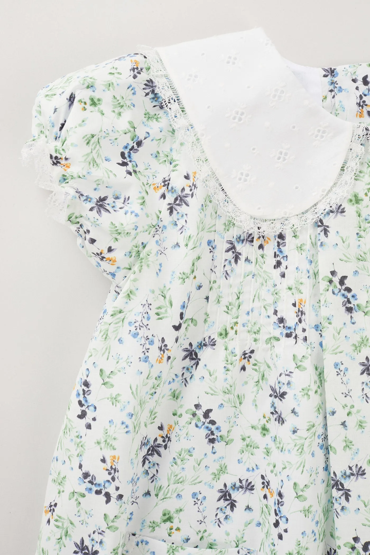 Bubble Dress in Paradise Flowers
