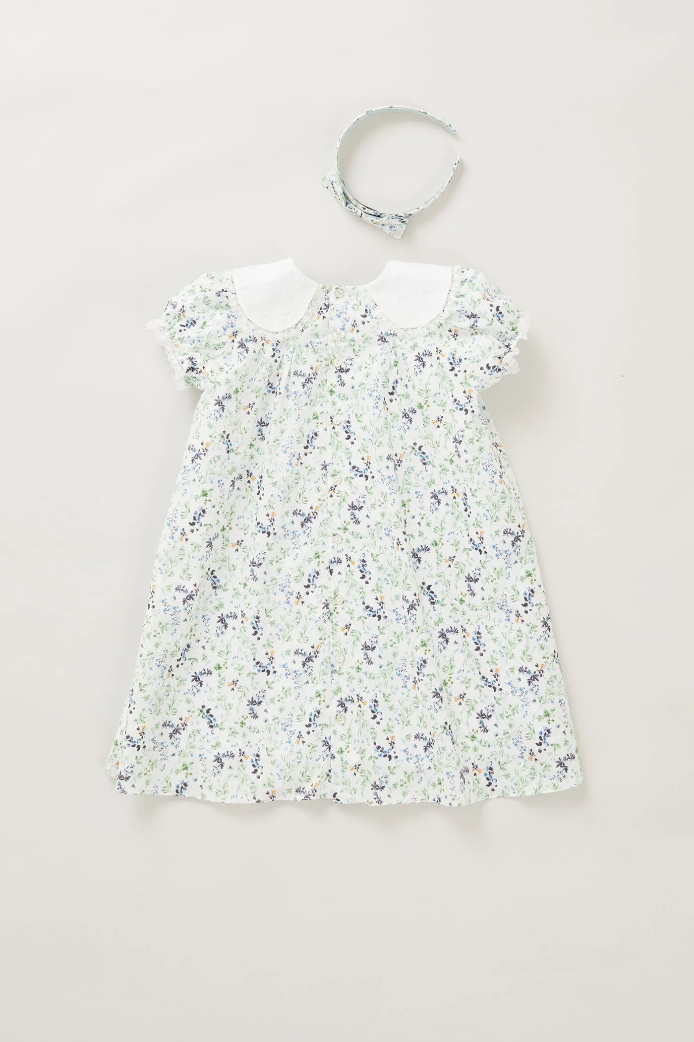 Bubble Dress in Paradise Flowers