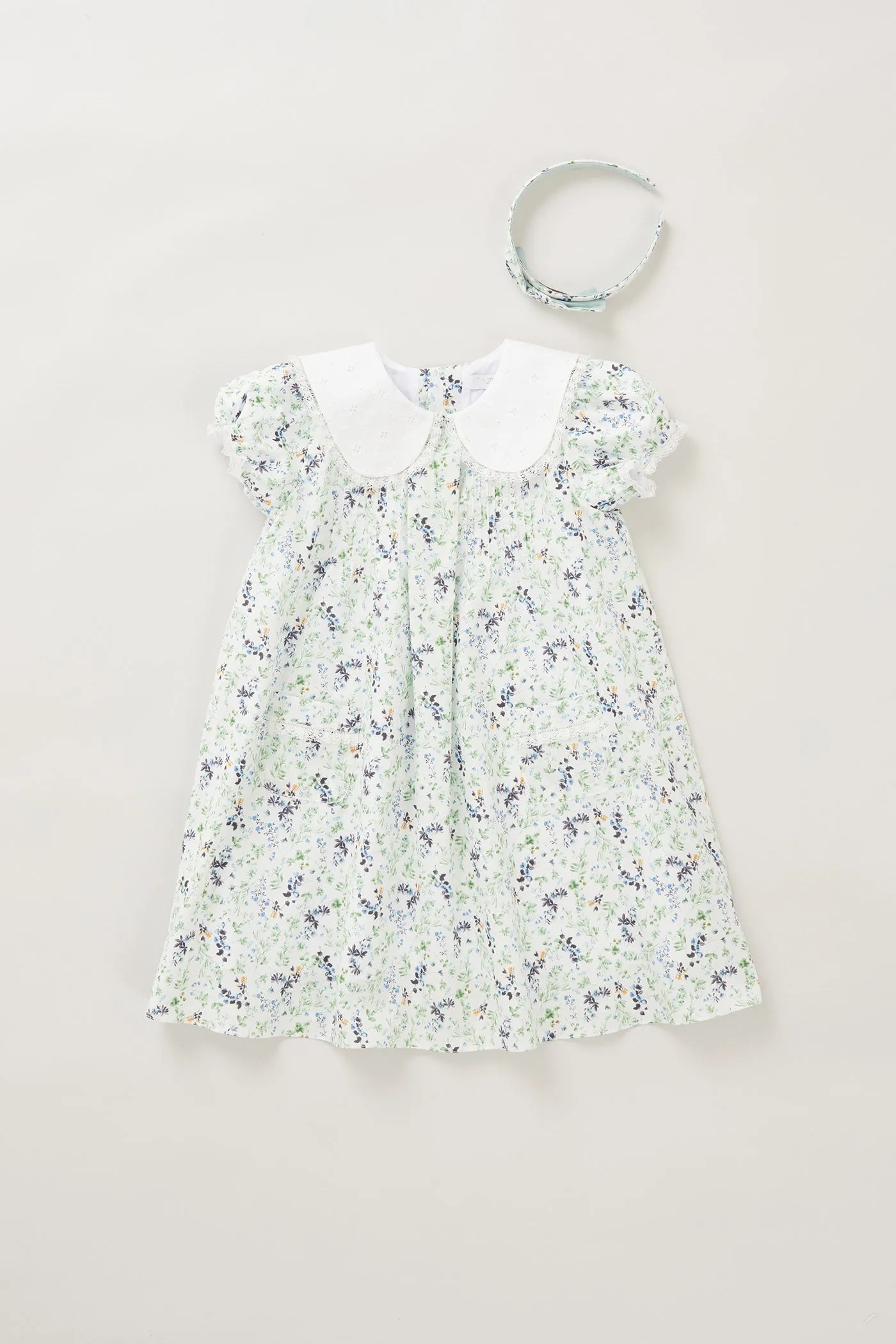 Bubble Dress in Paradise Flowers