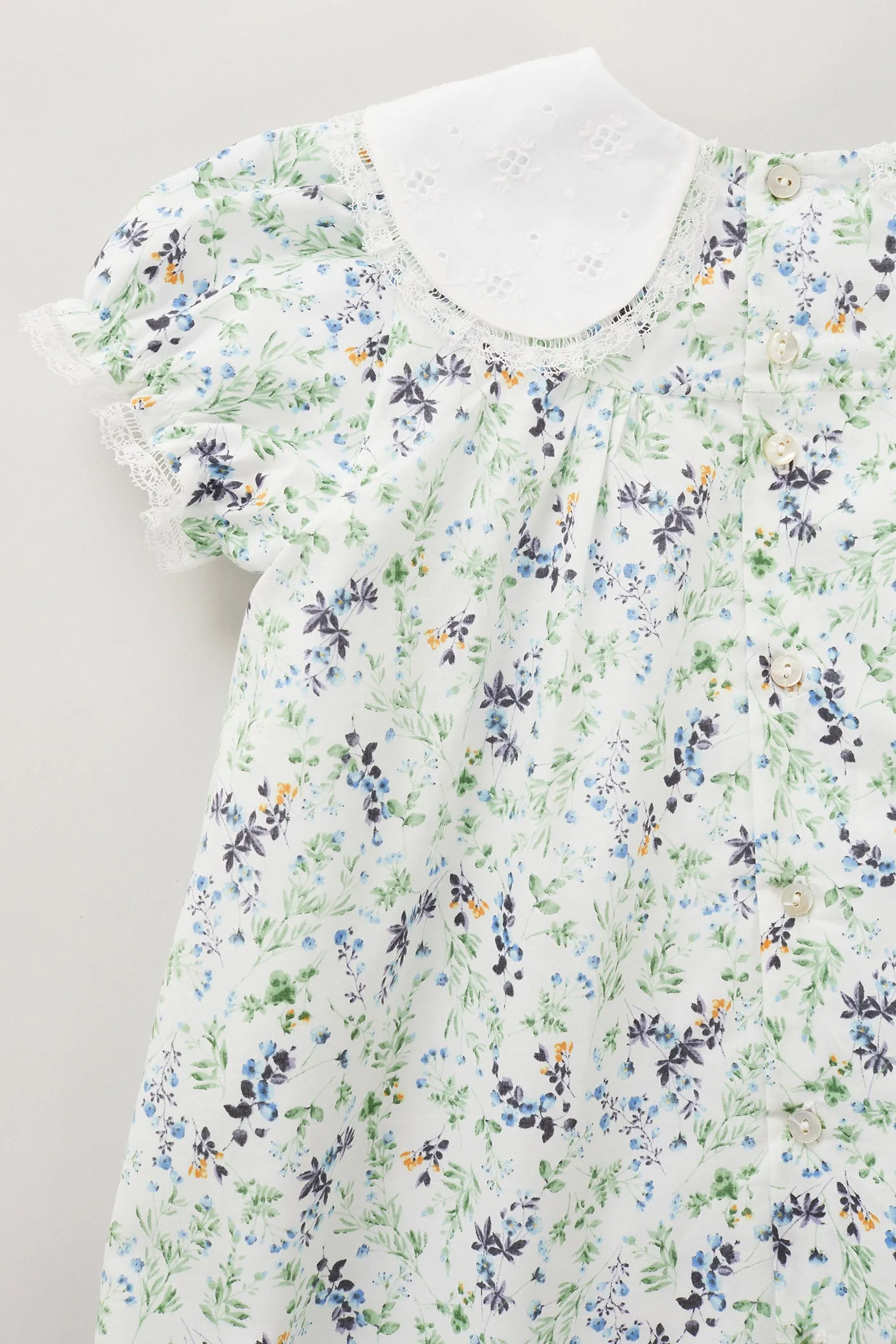 Bubble Dress in Paradise Flowers