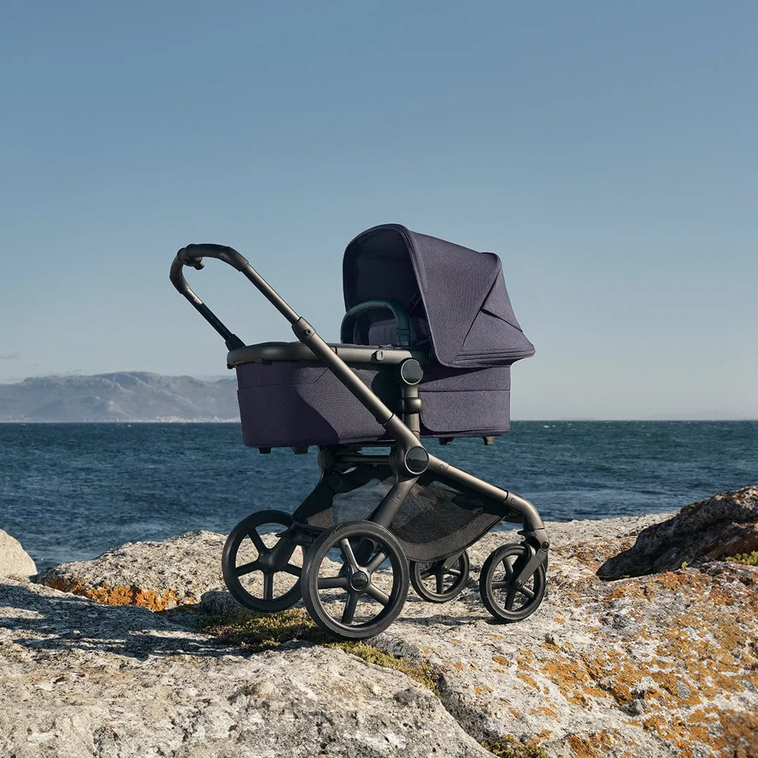 Bugaboo Fox 5 Renew Pram & Pushchair - Black/Deep Indigo/Deep Indigo