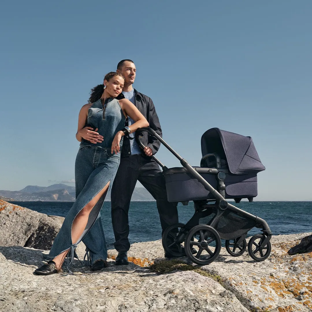 Bugaboo Fox 5 Renew Pram & Pushchair - Black/Deep Indigo/Deep Indigo