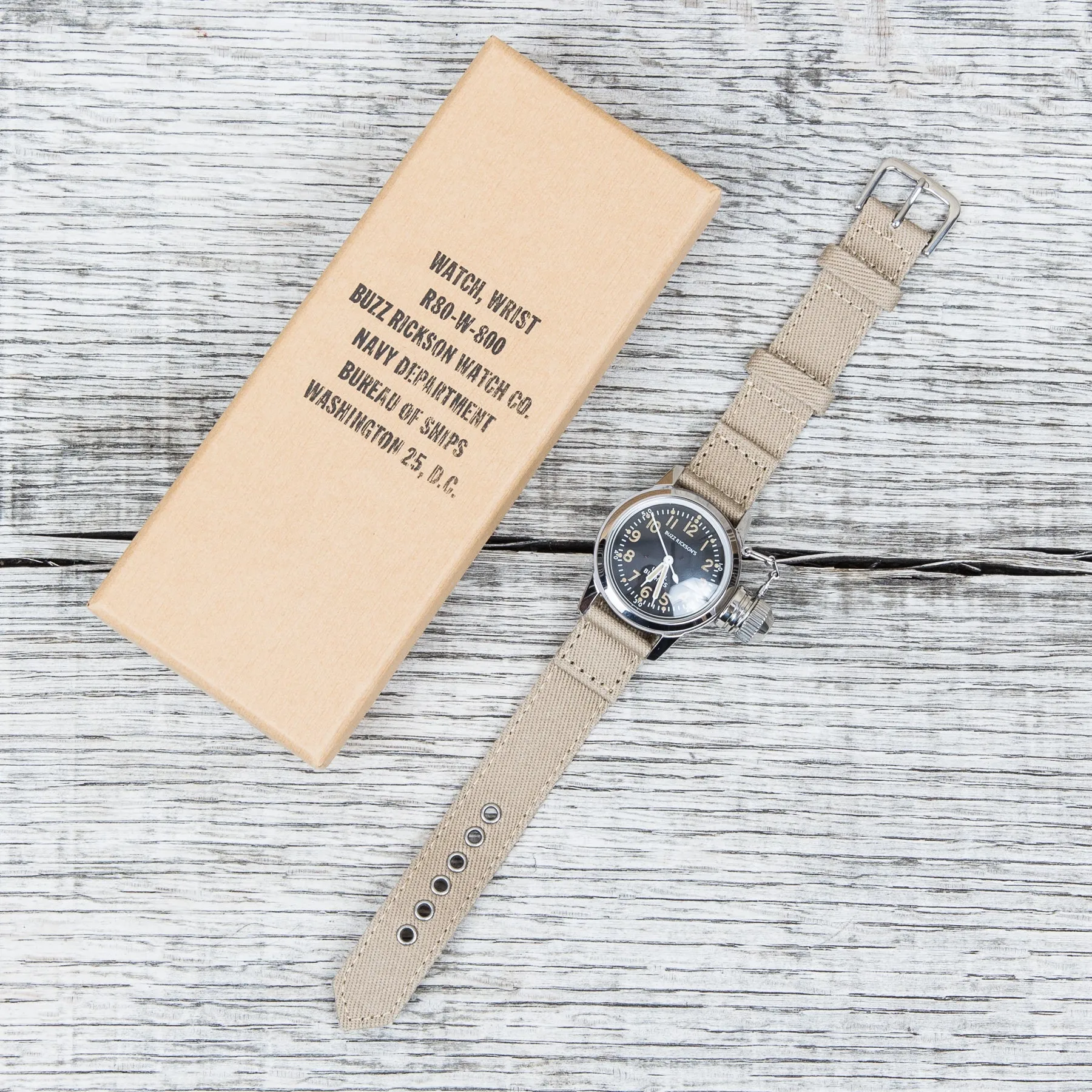 Buzz Rickson's USN Buships Watch