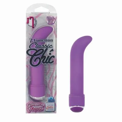 CalExotics - Chic Classic 7 Function Mini G-Spot Vibrator - Purple